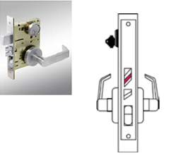 Show details for Cal Royal NM8050 Heavy Duty Grade 1, Office / Entrance Mortise Lockset Cr-NM8050 1